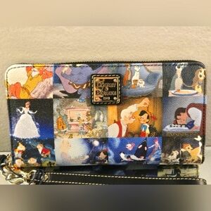 Disney Parks 2025 Classics Collection Wristlet Wallet Dooney & Bourke New